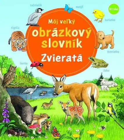 Leporelá, krabičky, puzzle knihy Môj veľký obrázkový slovník: Zvieratá - Susanne Gernhäuser