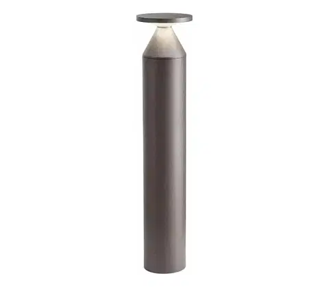 Záhradné lampy Redo 90591 - Vonkajšie LED svietidlo BIRO LED/12W/230V 3000K 70cm CRI90 IP65 antracit 90591
