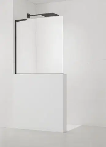 Sprchové dvere Sprchová zástena SAT walk-in 90 cm na zníženú priečku SATBWIS90ZAVLC SATBWIS90ZAVLC