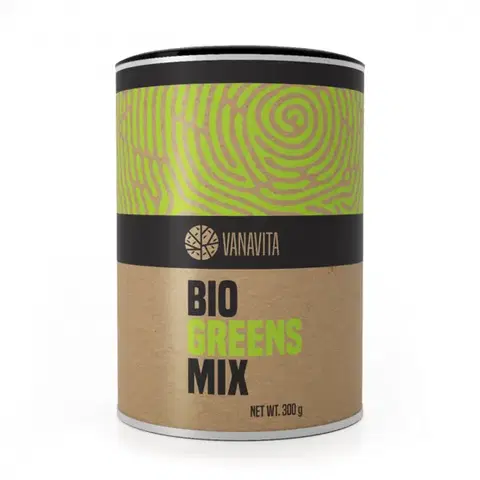 Na podporu imunity VanaVita BIO Greens Mix bez príchute