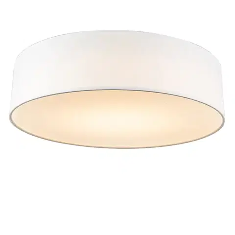 Stropné osvetlenie Stropné svietidlo biele 40 cm vrátane LED - Drum LED