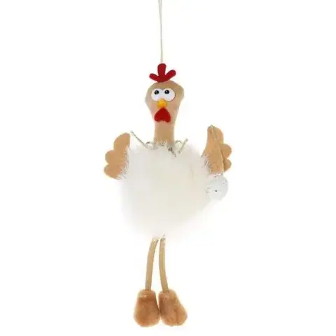 Veľkonočné a jarné dekorácie Kinekus Ozdoba závesná sliepka 22cm