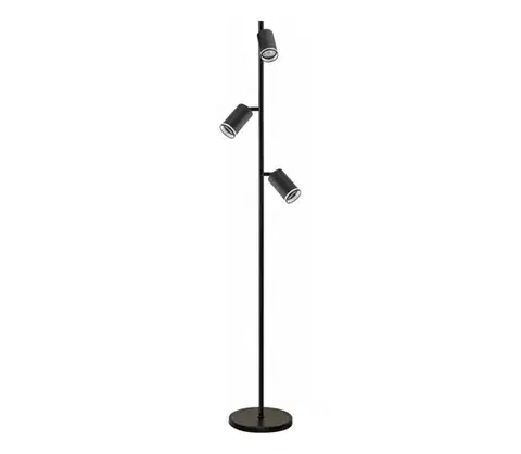 Lampy  Stojacia lampa PARIS 3xGU10/12W/230V čierna 326560