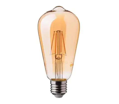 LED osvetlenie  LED Žiarovka FILAMENT ST64 E27/6W/230V 2200K 214362