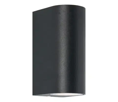 Svietidlá Zuma Line SJ20210-2W- Vonkajšie nást.svítidlo HARMONIA 2xGU10/35W/230V IP44 čierna SJ20210-2W