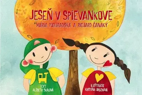 Leporelá, krabičky, puzzle knihy Jeseň v Spievankove - Alžbeta Skálová