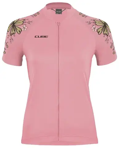 Cyklistické dresy Cube ATX Jersey Full Zip CMPT W Veľkosť: XS