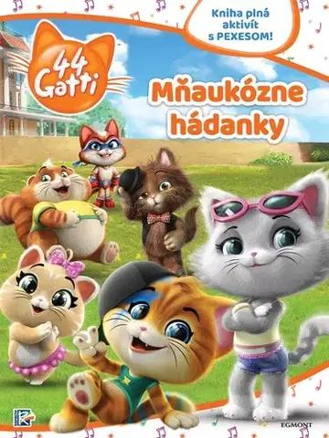 Básničky a hádanky pre deti 44 mačiek - Mňaukózne hádanky - Kolektív autorov