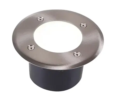 LED osvetlenie  LED Nájazdové svietidlo MIVO LED/3W/230V pr. 12 cm IP67 matný chróm 333582