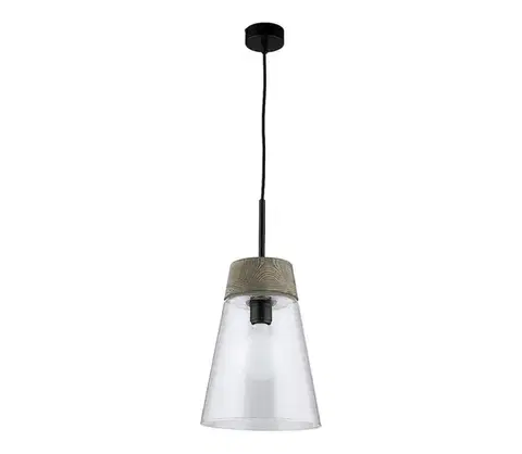 Svietidlá Jupiter 1650 - Luster na lanku DOMINO 1xE27/60W/230V číra 1650
