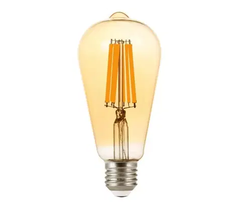 Žiarovky  LED Žiarovka FILAMENT ST64 E27/9W/230V 2200K SKU5207