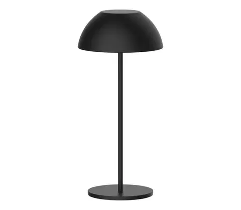 Lampy  LED Stmievateľná stolná lampa TANZANIA LED/1,8W/5V USB 1800 mAh IP44 čierna 329950
