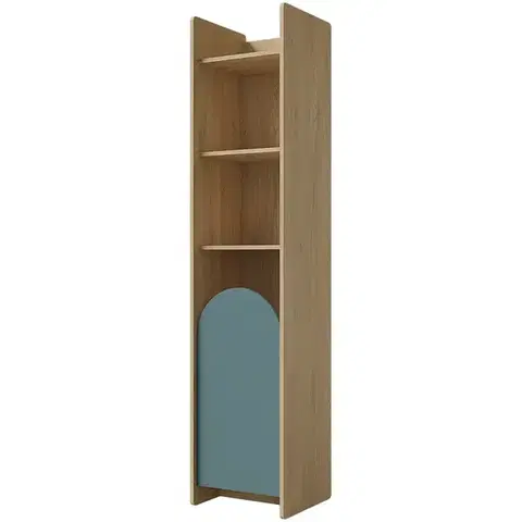 Regály Regál Lexi 3lcremona/Macadamia/Morská
