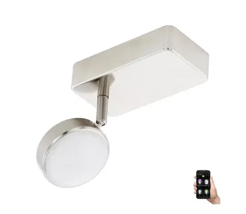 Svietidlá Eglo 33222 - LED RGBW Stmievateľné bodové svietidlo CORROPOLI-C LED/5W/230V 33222