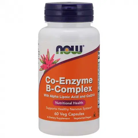 Vitamíny B NOW Foods Koenzým B-Complex