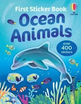 Nalepovačky, vystrihovačky, skladačky First Sticker Book Ocean Animals - Jane Bingham,Amanda Shufflebotham