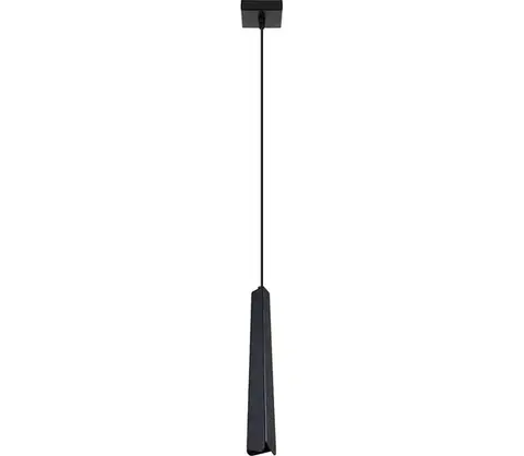 Svietidlá  SL.1400 - Luster na lanku PRYSM 1xG9/8W/230V čierna SL.1400