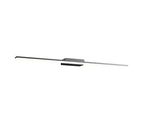 Kúpeľňové zrkadlá Redo 01-2508 -LED Kúpeľňové osvetlenie zrkadla BARRIO LED/27,39W/230V IP44 čierna 01-2508