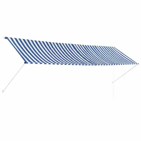 Záhradné markízy Zaťahovacia markíza 400x150 cm Dekorhome