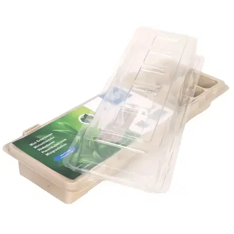 Záhrada Mini skleník 47x16 18 kvetináč s krytom