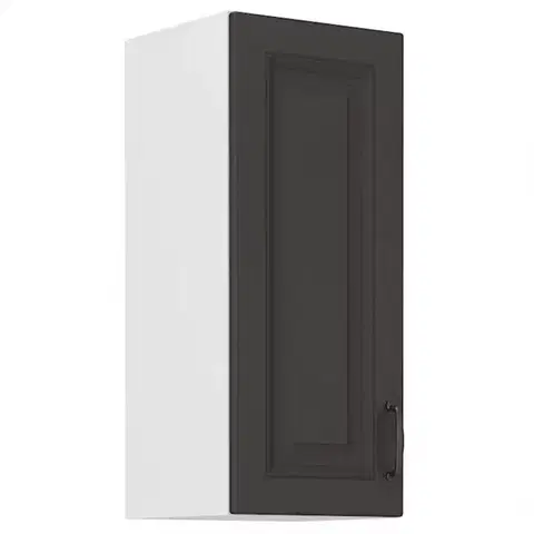 Kuchynské skrinky visiace Kuchynská skrinka STILO grafit mat/biely 30g-72 1f