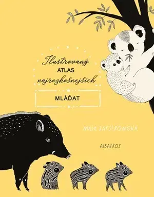 Príroda Ilustrovaný atlas najrozkošnejších mláďat - Maja Säfströmová,Magdaléna Poppelková