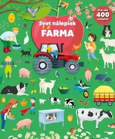 Nalepovačky, vystrihovačky, skladačky Svet nálepiek: Farma