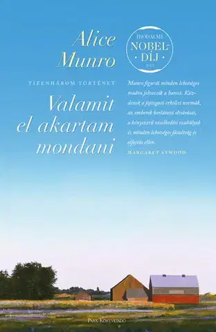 Svetová beletria Valamit el akartam mondani - Alice Munro