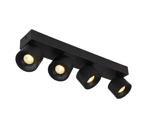 Svietidlá Globo 56961-4B - LED Bodové svietidlo RAE 4xLED/6W/230V čierna 56961-4B
