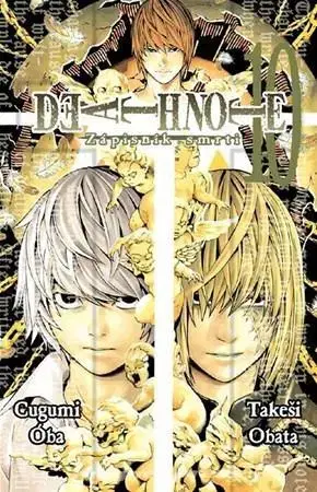 Manga Death Note Zápisník smrti 10 - Óba Cugumi