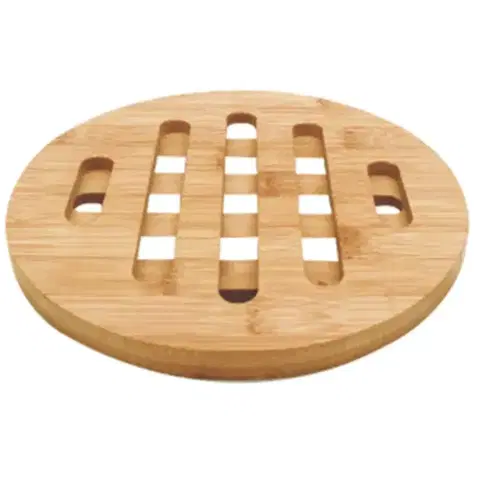 Dekorácie a bytové doplnky Podložka pod hrniec bambus 18*1cm g11-l004