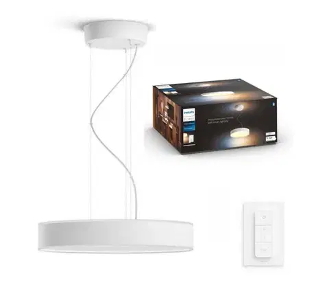 Svietidlá Philips - LED Stmievateľný luster na lanku Hue ENRAVE LED/33,5W/230V biela + DO 41162/31/P6