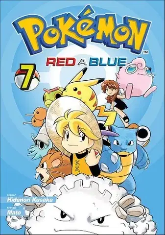 Manga Pokémon Red a Blue 7 - Hidenori Kusaka