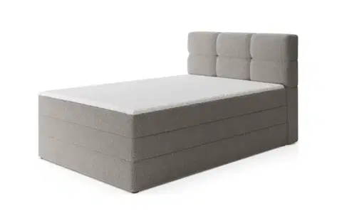 Postele ArtElta Jednolôžková posteľ KASPED Boxspring | 140 x 200 cm Farba: Royal 20