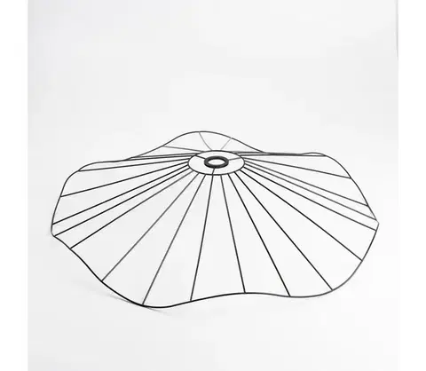 Lampy Eglo Univerzálne tienidlo CURITIBA, priemer 80 cm, čierne 300157
