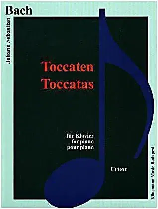 Hudba - noty, spevníky, príručky Bach JS Toccaten - Bach Sebastian Johann