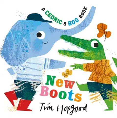 Leporelá, krabičky, puzzle knihy A Cedric and Boo Book: New Boots - Tim Hopgood