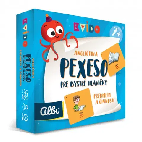 Kvído Albi Kvído Pexeso: Angličtina
