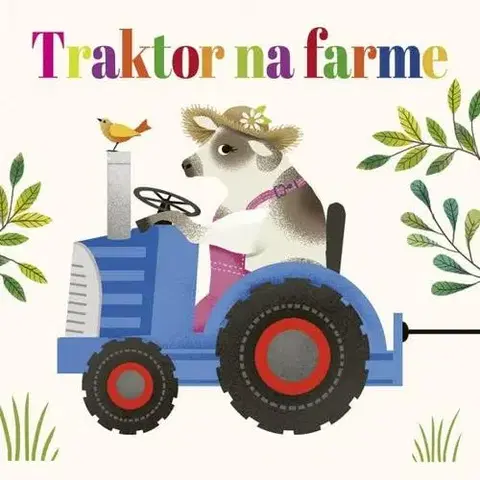 Leporelá, krabičky, puzzle knihy Traktor na farme - neuvedený,Lenka Sobolíková