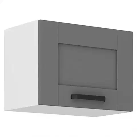 Kuchynské skrinky visiace Kuchynská skrinka Luna dustgrey/biela 50GU-36 1F