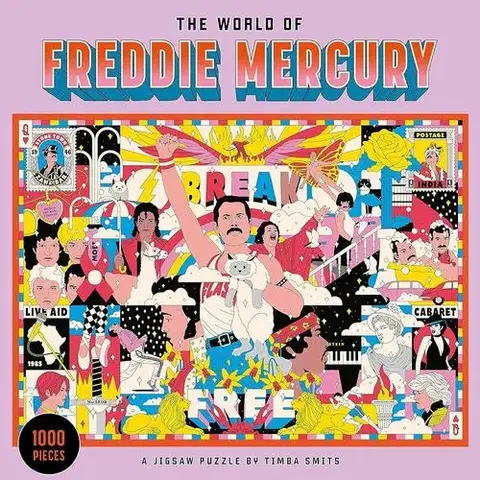 1000 dielikov The World of Freddie Mercury Puzzle