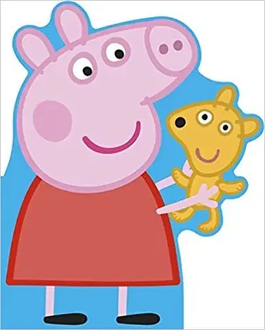 V cudzom jazyku Peppa Pig: All About Peppa: A Peppa-shaped book - Peppa Pig