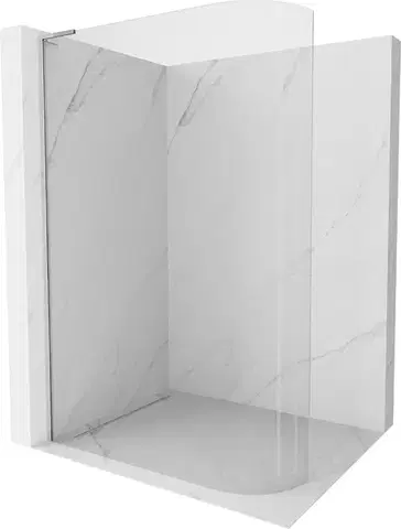 Sprchové dvere MEXEN/S - KiotoL Sprchová zástena WALK-IN 80 x 200, transparent, chróm 800-080-103-01-06