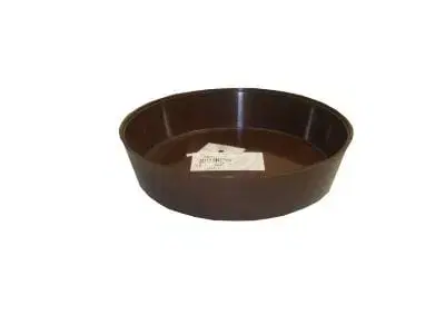 Kvetináče a truhlíky Kinekus Miska pod kvetináč plastová, priemer 12cm, hnedá