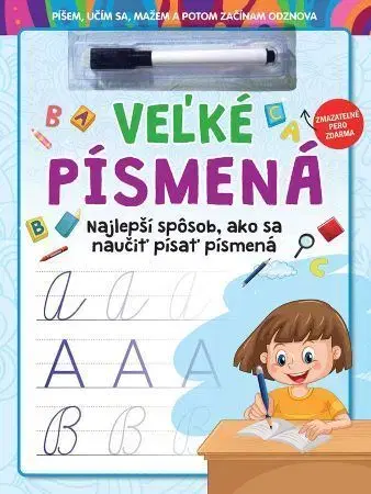 Príprava do školy, pracovné zošity Veľké písmená - zmazateľné pero (2.vydanie)