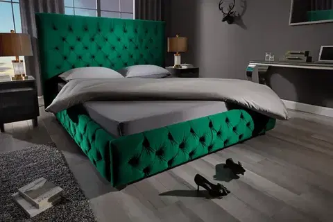 Postele Chesterfield posteľ PALLAS Dekorhome
