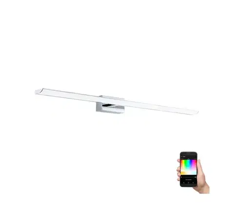 Kúpeľňové zrkadlá Eglo 900021 - LED RGBW Stmievateľné kúpeľňové osvetlenie zrkadla 21,5W/230V IP44 900021