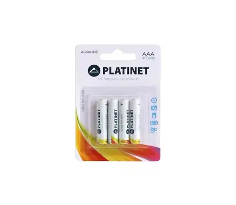 Predlžovacie káble  4 ks Alkalická batéria AAA PRO 1,5V PMBLR034B