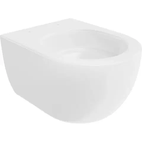 Záchody MEXEN - Carmen Závesná WC misa Rimless Tornado, biela lesk 3388XX00T