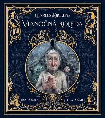 Rozprávky Vianočná koleda - Charles Dickens,Lisa Aisato